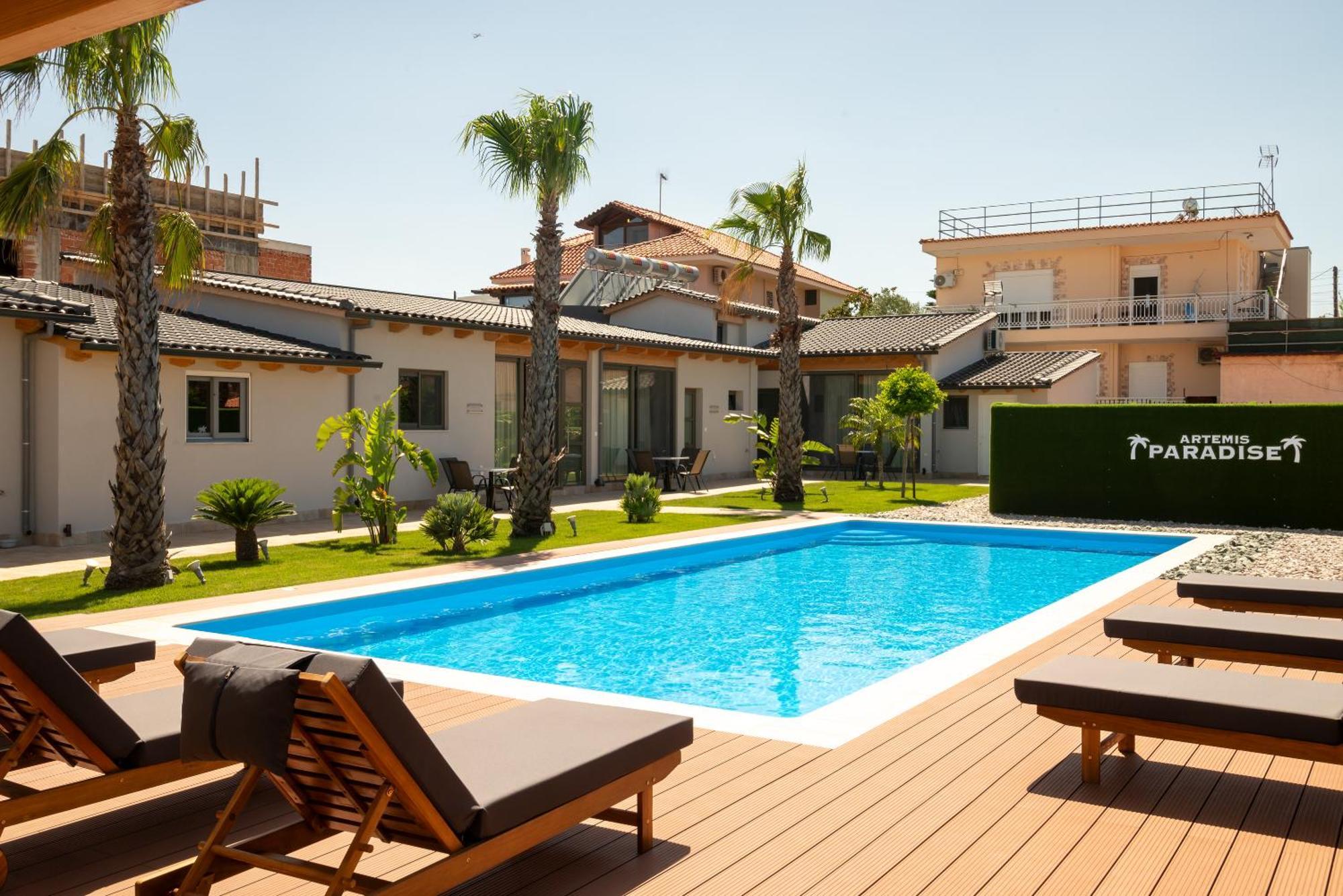 Paradise Apartments Artemida Экстерьер фото