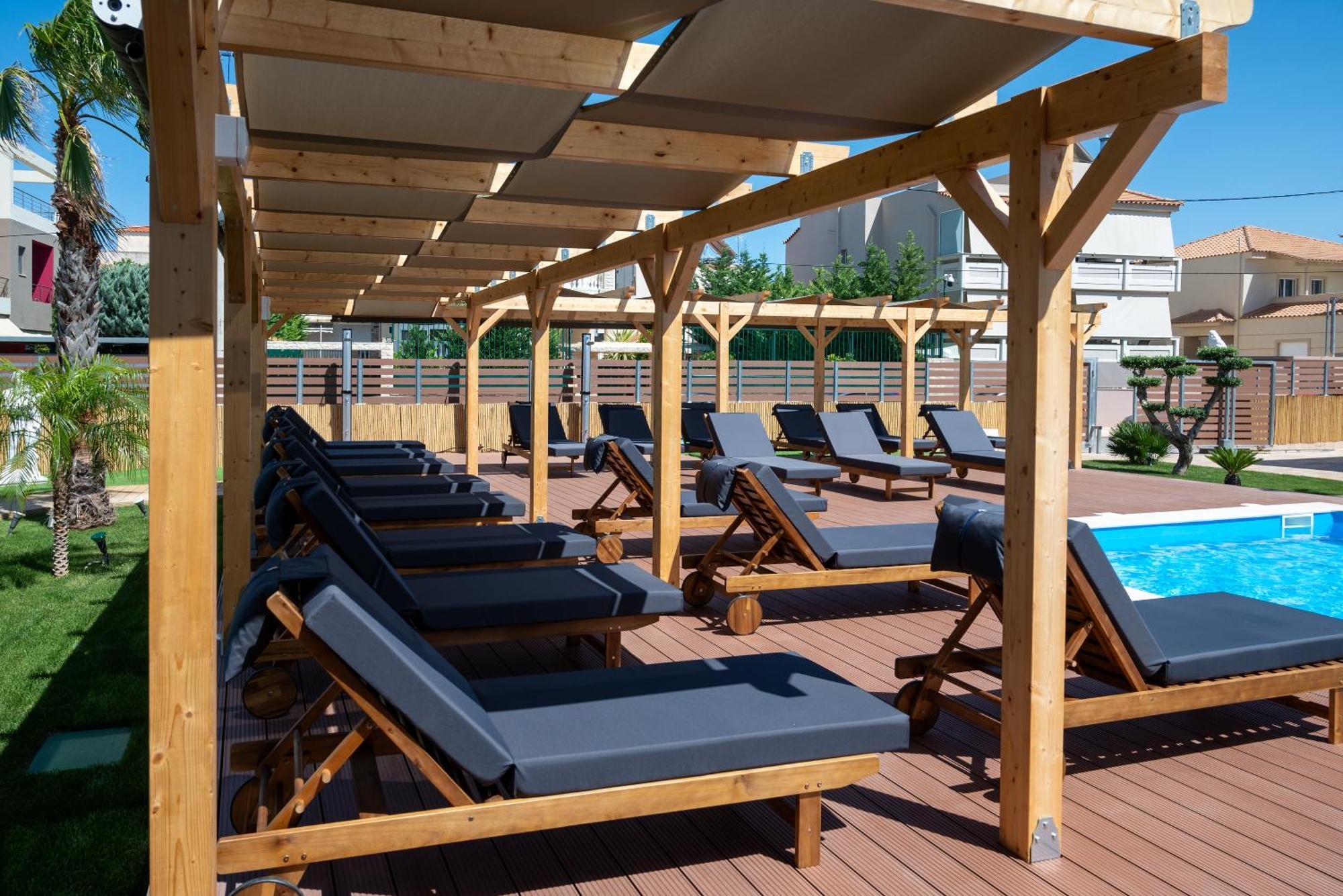 Paradise Apartments Artemida Экстерьер фото